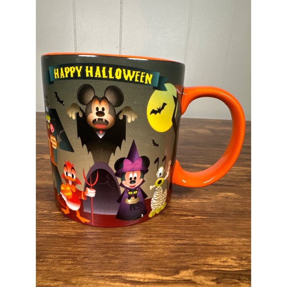 Disney Store Exclusive Happy Halloween Ceramic Mug Mickey